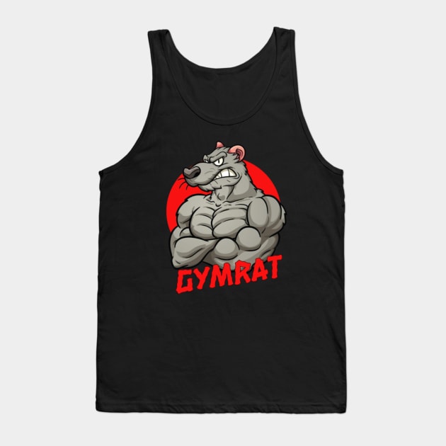 GYMRAT | gym wear | gym lovers t-shirt | gym motivation Tank Top by ALCOHOL